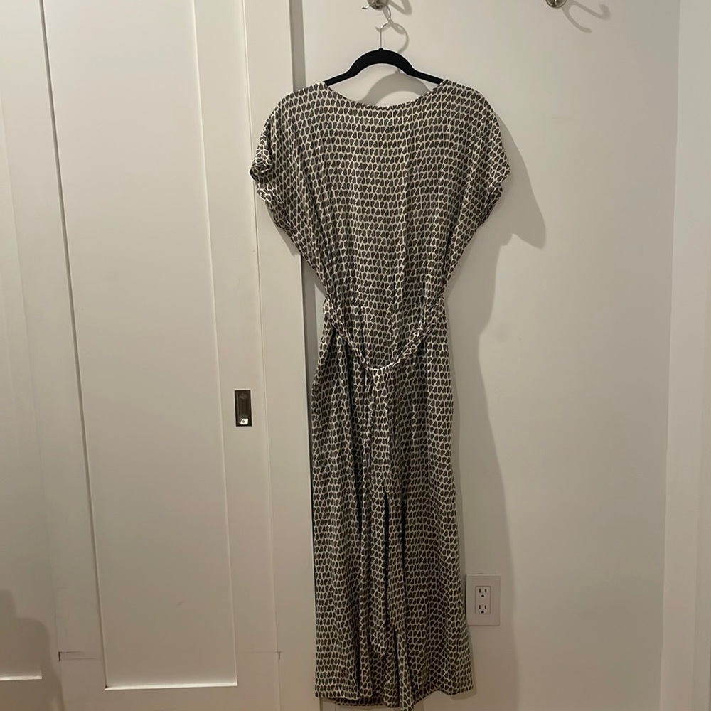 No. 6 Black and White Printed Jumpsuit